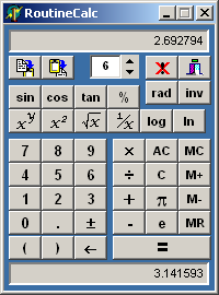 Example of TESBCalculator